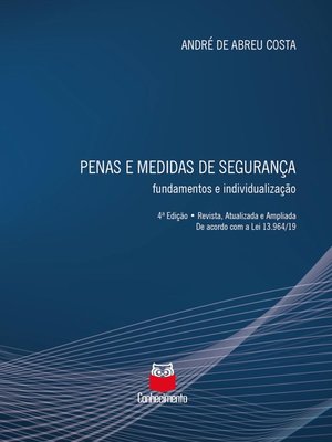cover image of Penas e medidas de segurança